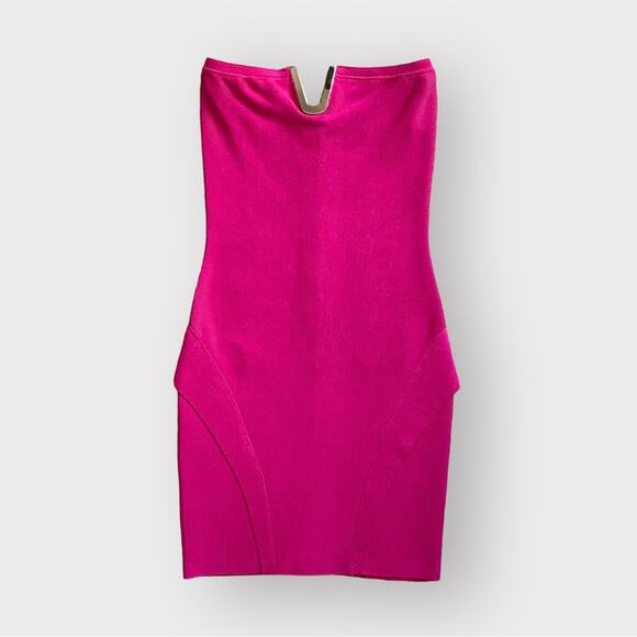 Guess by Marciano Bodycon Mini Dress Pink XS - Picture 1 of 6